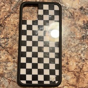 New (Used) Wildflower Checkered Case 11 Pro Max